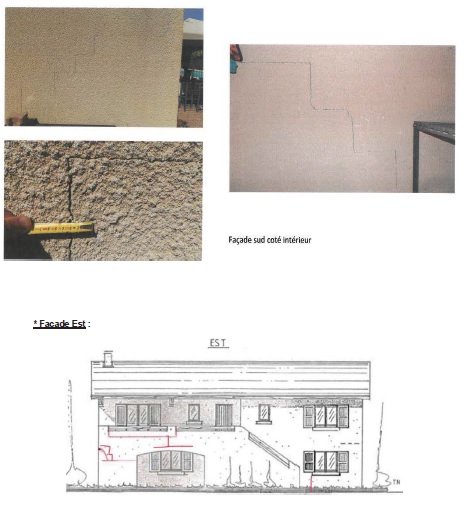 Mission de maîtrise d’œuvre sur une maison avec de fissures importantes dues au gonflement de l’argile – Anse 69.